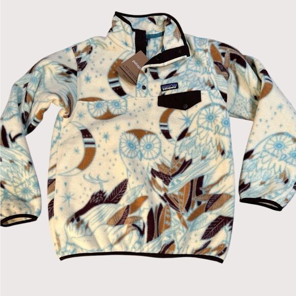 🏷️Patagonia Owl Synchilla Fleece Pullover - Picture 2 of 7